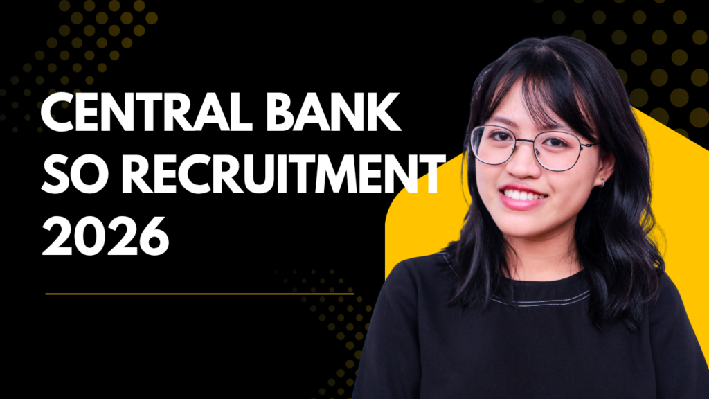 Central Bank SO Recruitment 2026