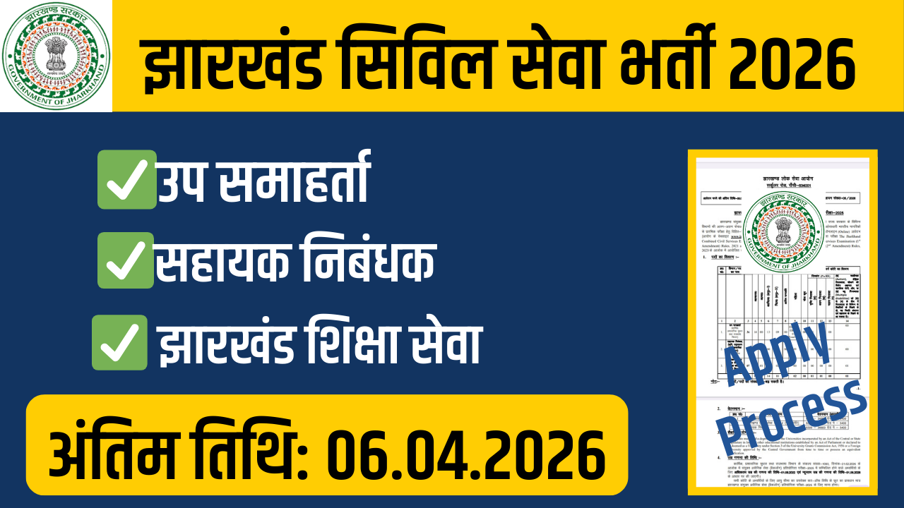 JPSC Civil Services (Backlog) Recruitment 2026